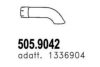 DAF 1336904 Exhaust Pipe